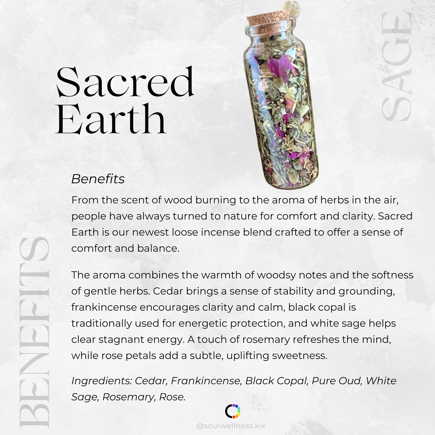 Sacred Earth Loose Incense Blend