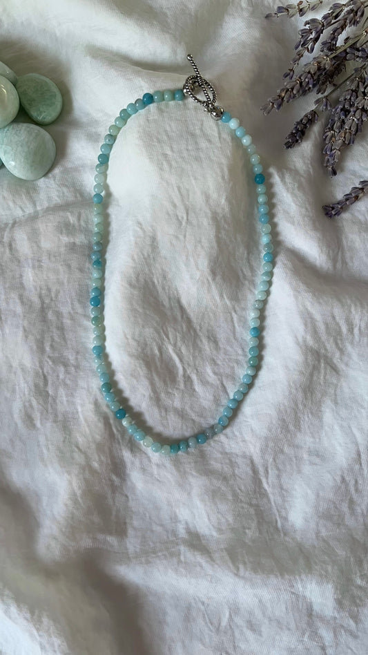 Blue Amazonite Necklace